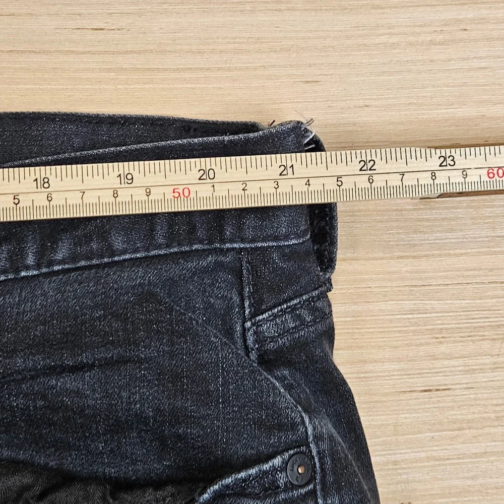 Lucky Brand Jeans Mens 42x30 Black 410 Athletic Slim Denim Pants Casual Comfort